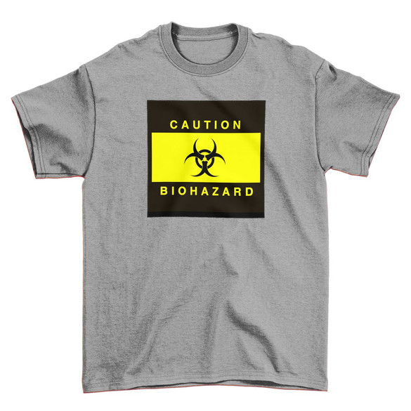 Koszulka z naszywką Biohazard  02