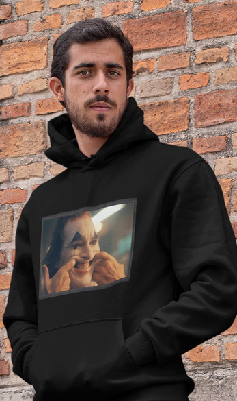 Bluza z naszywką  JOKER JOAQUIN PHOENIX