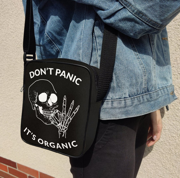 Torba Listonoszka DON'T PANIC IT'S ORGANIC