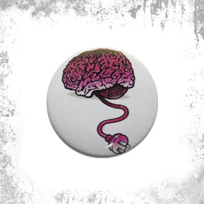 Przypinka ODCIĘTY OD ZASILANIA