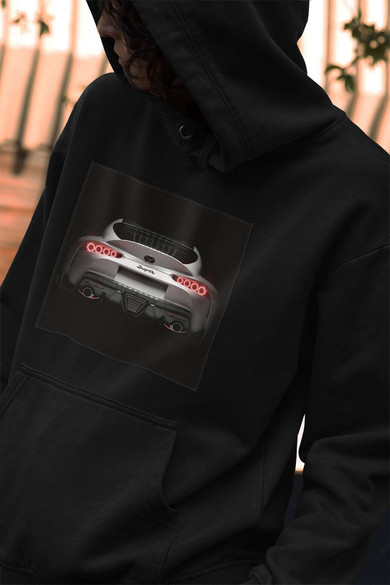 Bluza z naszywką Toyota back