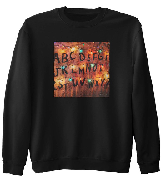 Bluza z naszywką Stranger Things ABC