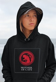 Bluza z naszywką MOTHER OF CATS