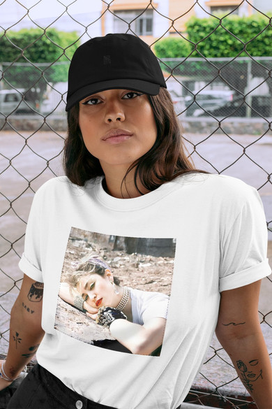 Koszulka z naszywką MADONNA young 01