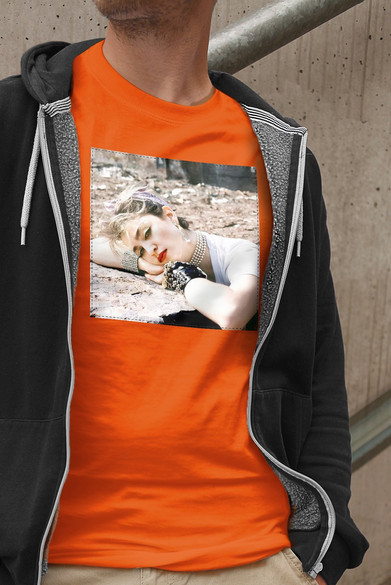 Koszulka z naszywką MADONNA young 01