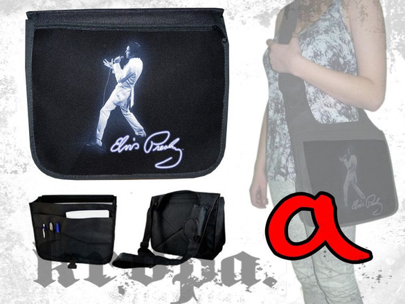 Torba szkolna na ramię ELVIS PRESLEY