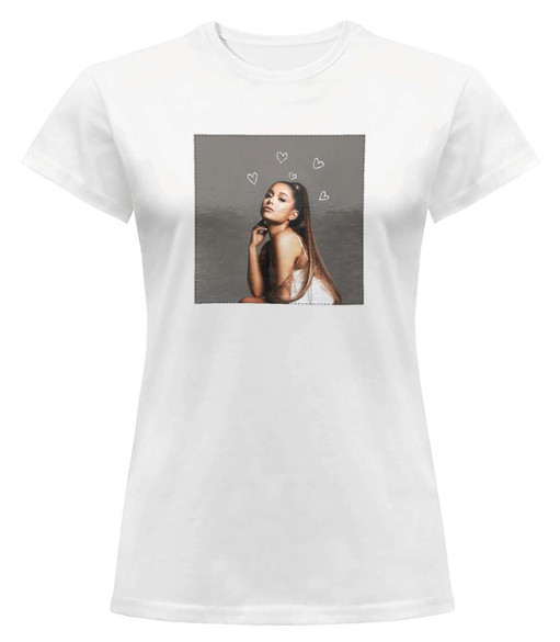 Bluzka damska z naszywką ARIANA GRANDE 02