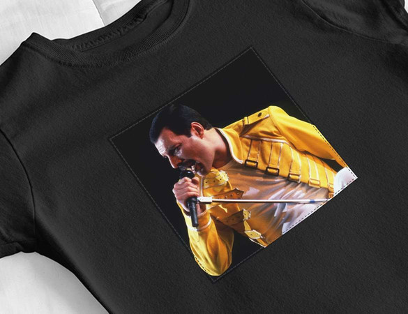 Bluzka damska z naszywką Queen Freddie Mercury 3