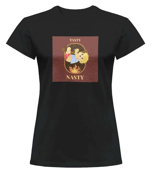 Bluzka damska z naszywką Tasty Nasty