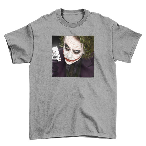 Koszulka z naszywką Joker Heath Ledger