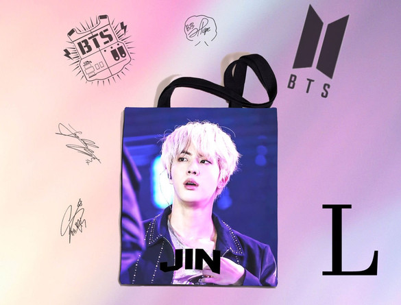 Torba na ramię BTS k-pop FULLPRINT z Polski WZORY