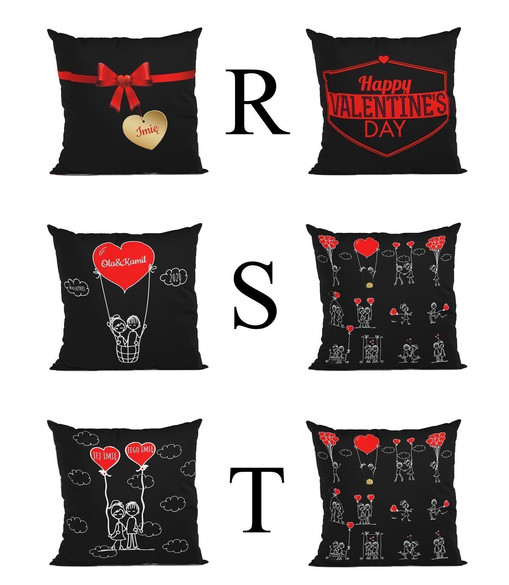Poduszka na Walentynki + Magnes i Imię GRATIS!