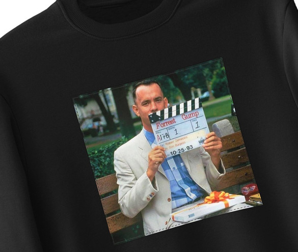 Bluza z naszywką Forrest G. first scene