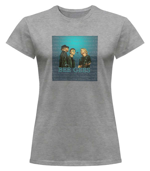 Bluzka damska z naszywką Bee Gees 01