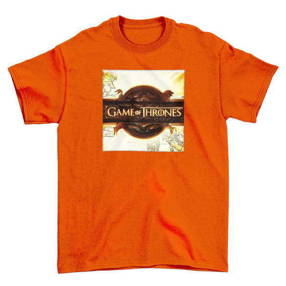 Koszulka z naszywką Game of Thrones logo
