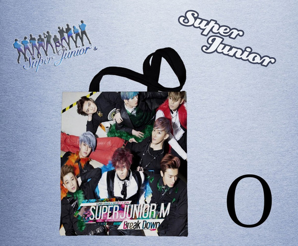 Torba na ramię SUPER JUNIOR #K-POP FULLPRINT WZORY