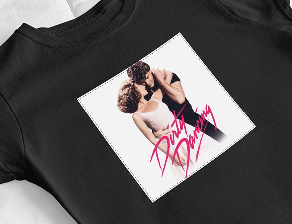 Bluzka damska z naszywką Dirty Dancing Actors