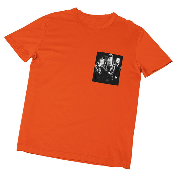 Koszulka z kieszonką ZZ TOP 02