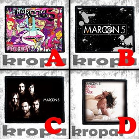 Naszywka MAROON 5 8 X 8 cm Dużo Wzorów!