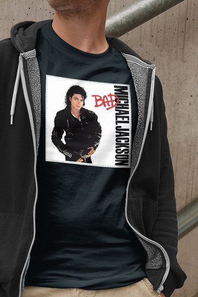 Koszulka z naszywką Michael Jackson 04