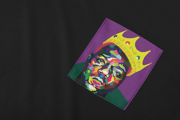 Koszulka z kieszonką NOTORIUS B.I.G. 02