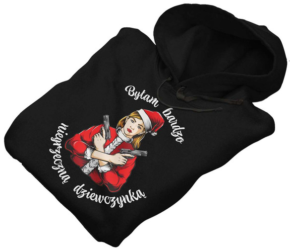 Bluza świąteczna Byłam niegrzeczną dziewczynką