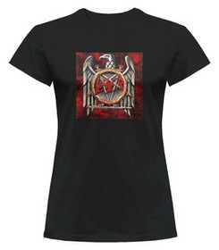 Bluzka damska z naszywką Slayer