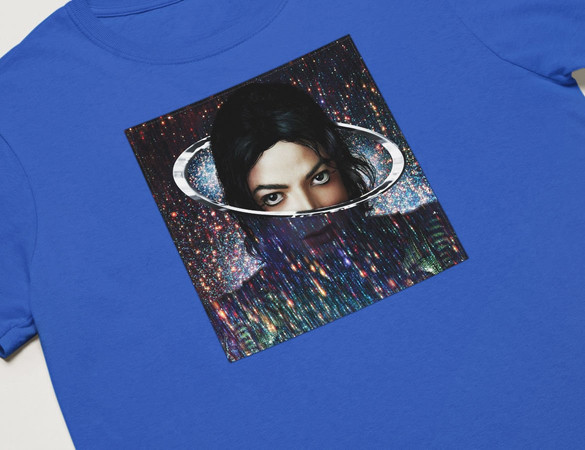 Koszulka z naszywką Michael Jackson 07