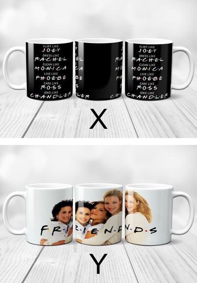 Kubek FRIENDS + IMIĘ GRATIS, PREZENT