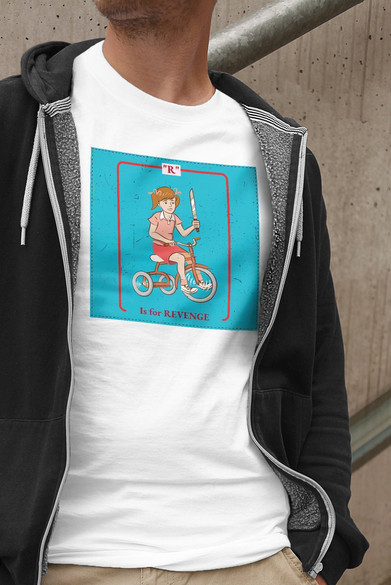 Koszulka z naszywką Is for revenge