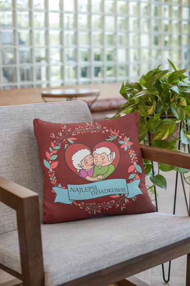 Poduszka na Dzień Babci i Dziadka. Magnes i Imię GRATIS!