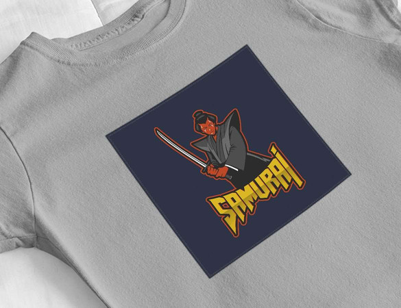 Bluzka damska z naszywką SAMURAJ 02