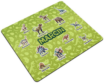 Podkładka Dinozaury różne - z imieniem dziecka 24x19cm