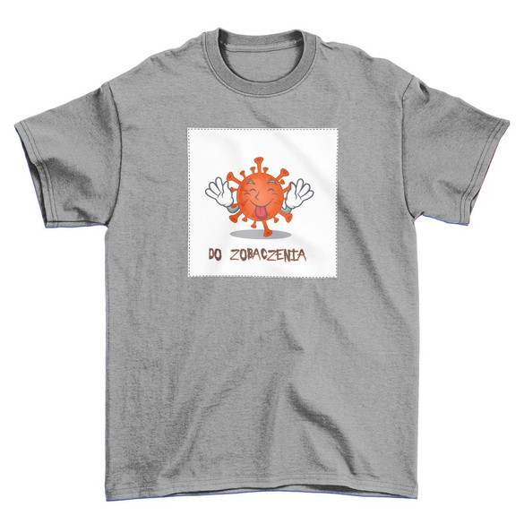 Koszulka z naszywką Do Zobaczenia