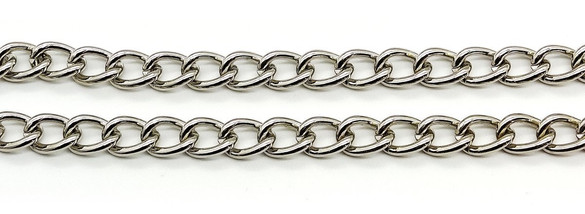 Łańcuch do spodni Ładny MODNY Srebrny 01