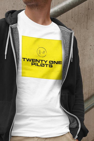 Koszulka z naszywką Twenty One Pilots 01