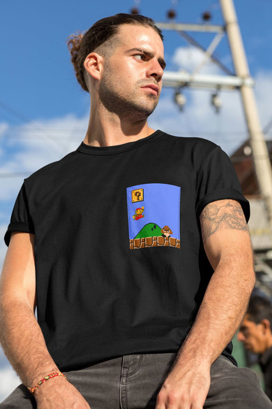 	Koszulka z kieszonką SUPER MARIO BROS