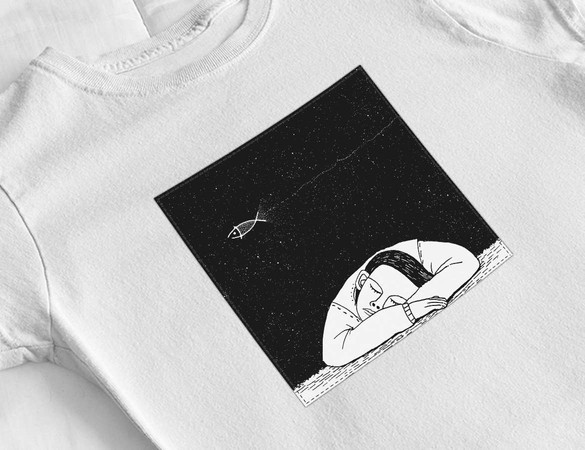 Bluzka damska z naszywką Fairytale