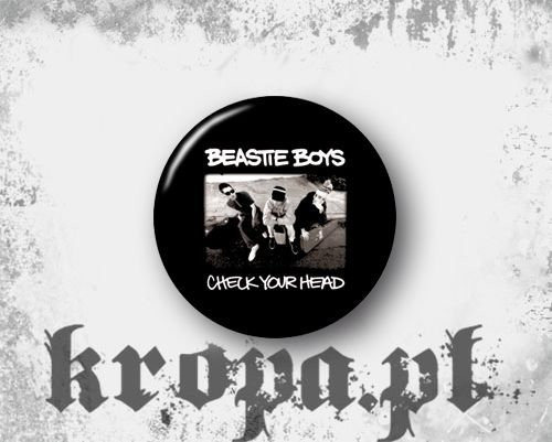 Przypinka - BEASTIE BOYS - CHECK YOUR HEAD
