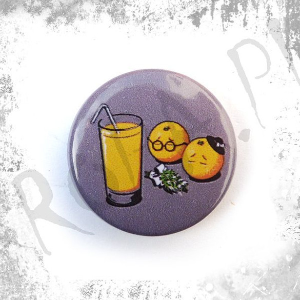 Przypinka POMARAŃCZE