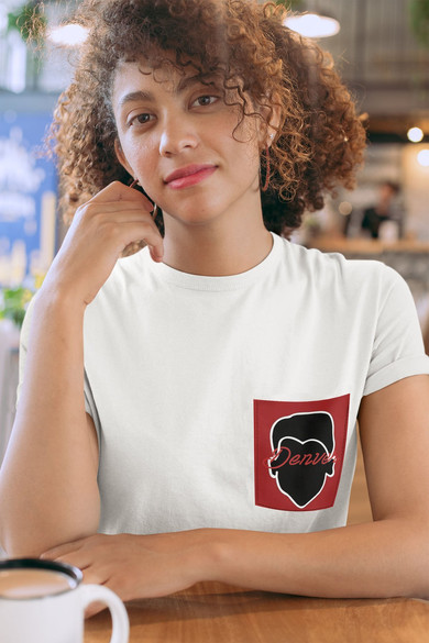 Koszulka z kieszonką DOM Z PAPIERU DENVER