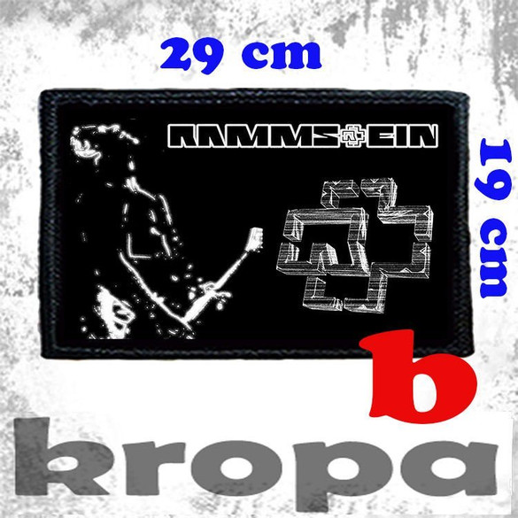 Naszywka duża na ubranie RAMMSTEIN