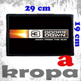 Naszywka duża na ubranie 3 DOORS DOWN