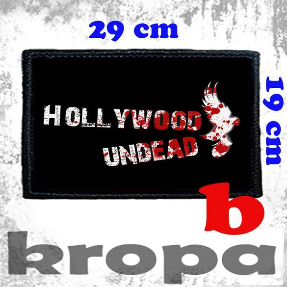 Naszywka duża na ubranie HOLLYWOOD UNDEAD