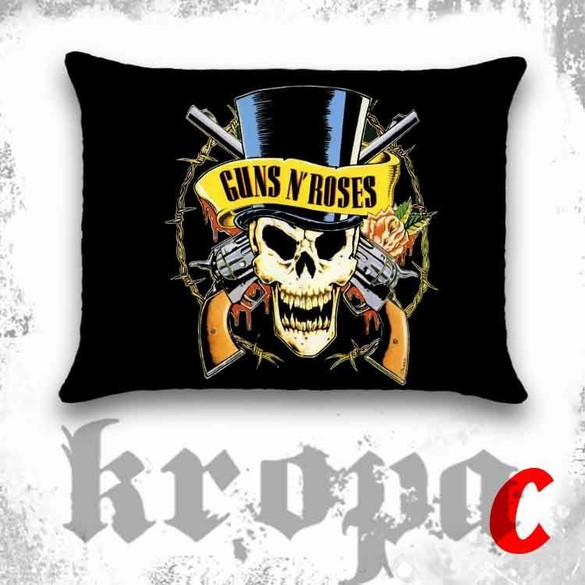 Poduszka Guns N’ Roses duża 58 cm 38 cm