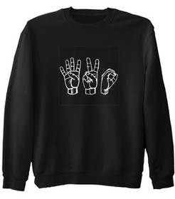 Bluza z naszywką 420 HANDS