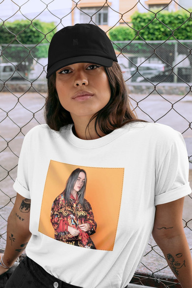 Koszulka z naszywką Billie Eilish 02