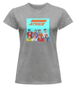 Bluzka damska z naszywką ATEEZ band