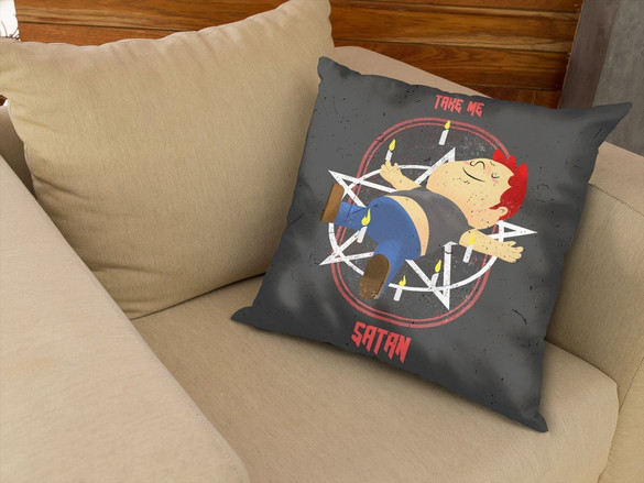 Poduszka Take me satan