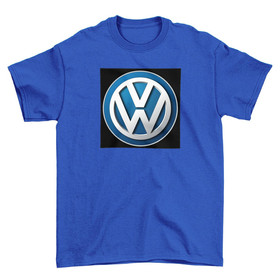 Koszulka z naszywką Volkswagen logo black